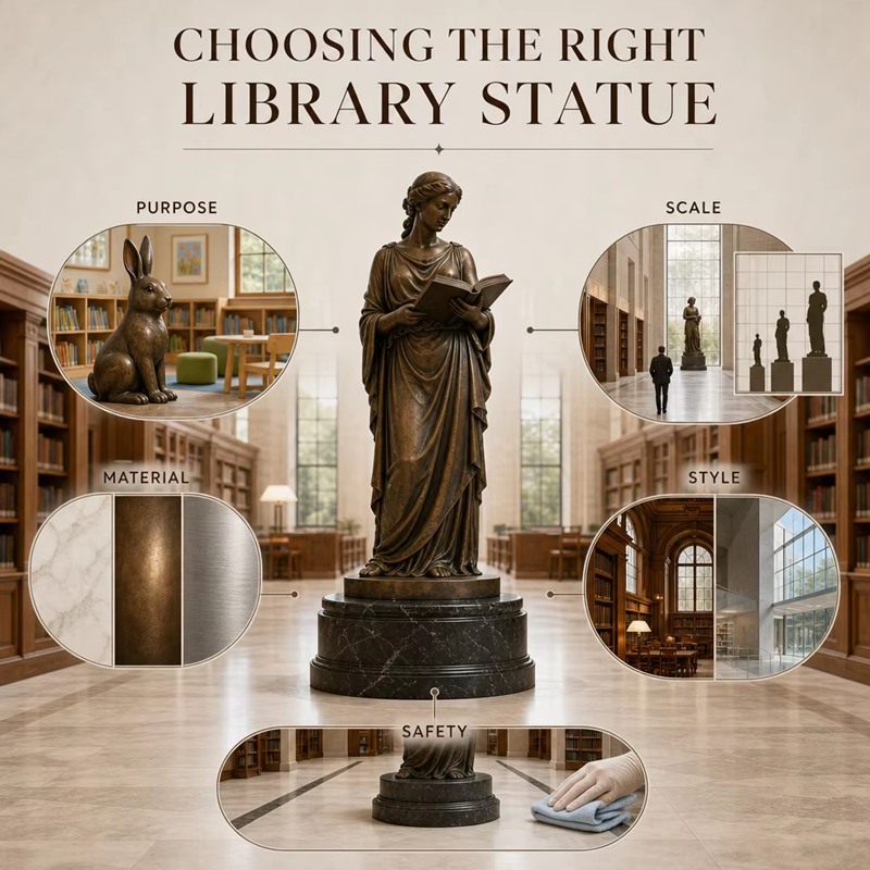 Choose the Right library Statue process