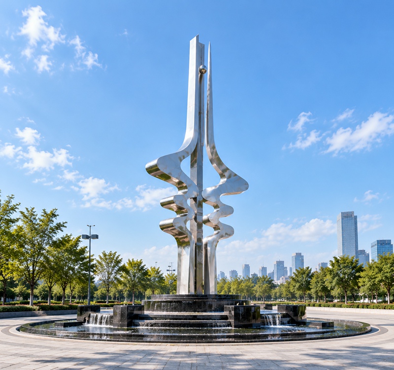 large spire sculpture