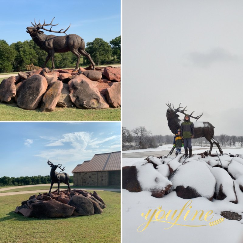 Life Size Bronze Stag Statue feedback