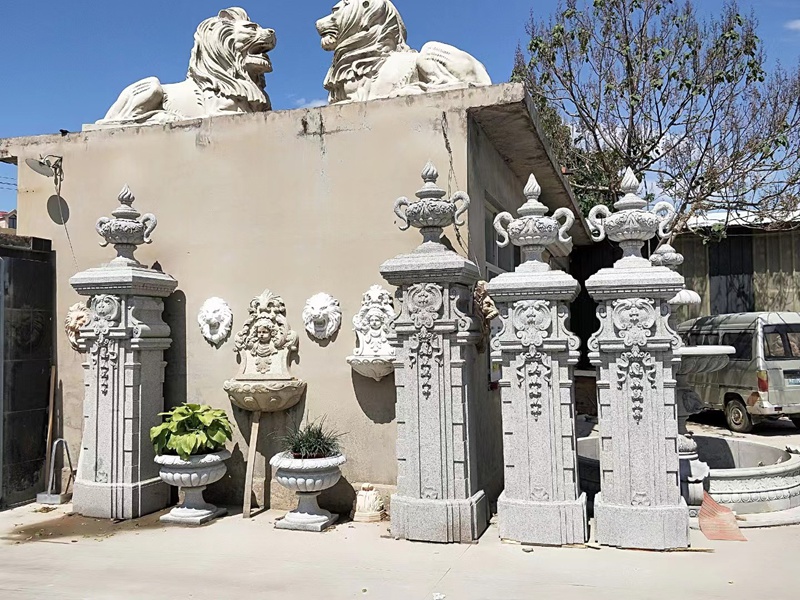 stone gatepost in stock