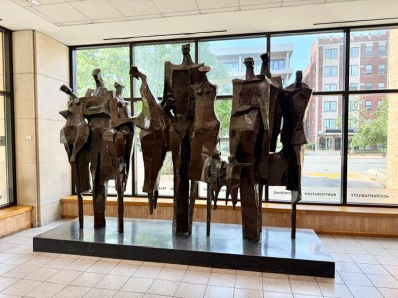 Unity and Growth Sculpture