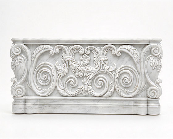 white Marble Bar Counter Design
